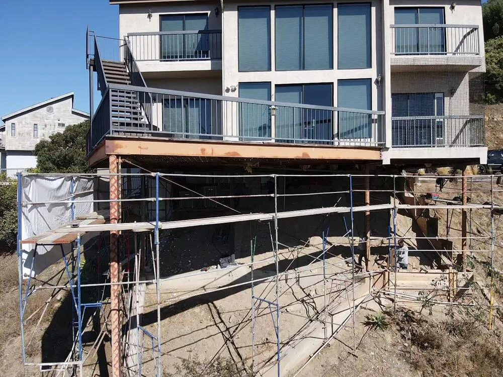 Elevated Pilings or Stilts Foundation Repair in Decherd, TN