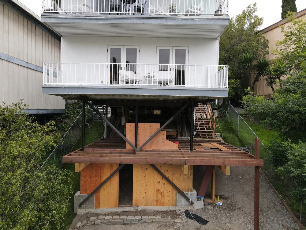 Elevated Pilings or Stilts Foundation Repair in Decherd, TN