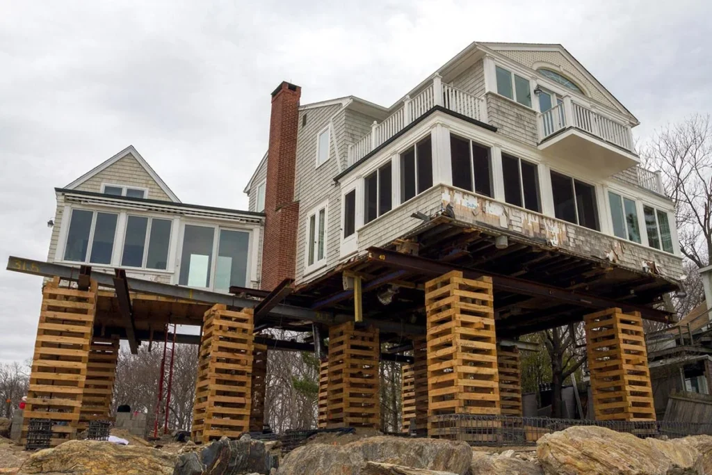 Elevated Pilings or Stilts Foundation Repair in Decherd, TN