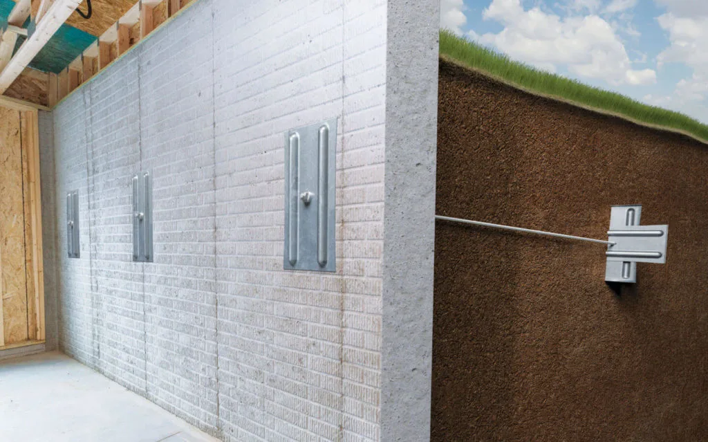 GeoLock Wall Anchor System in Decherd, TN