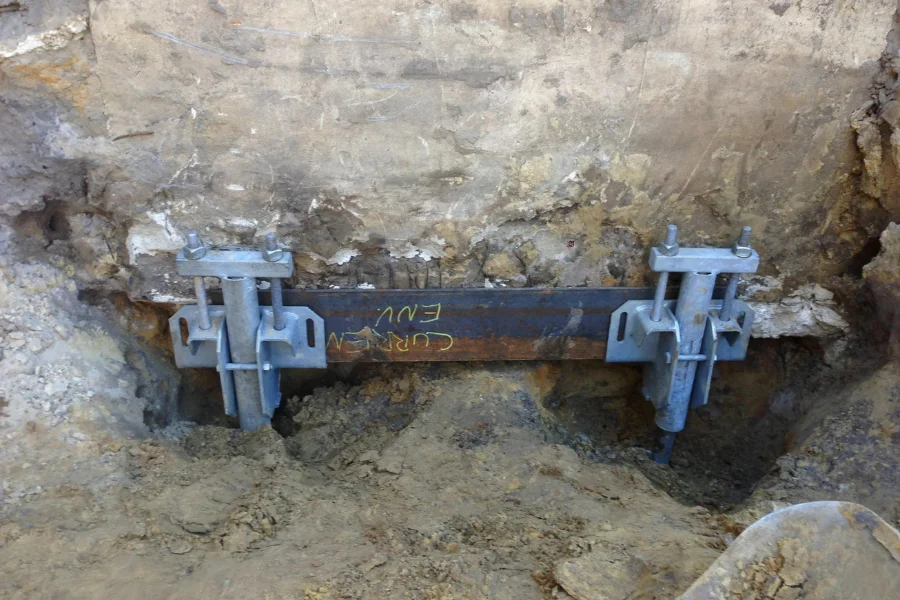 Helical Pier Installation in Decherd, TN