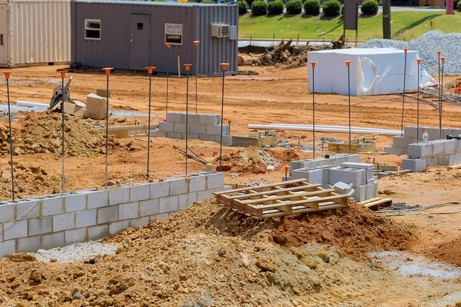 Pre-Construction Pier Installation in Decherd, TN